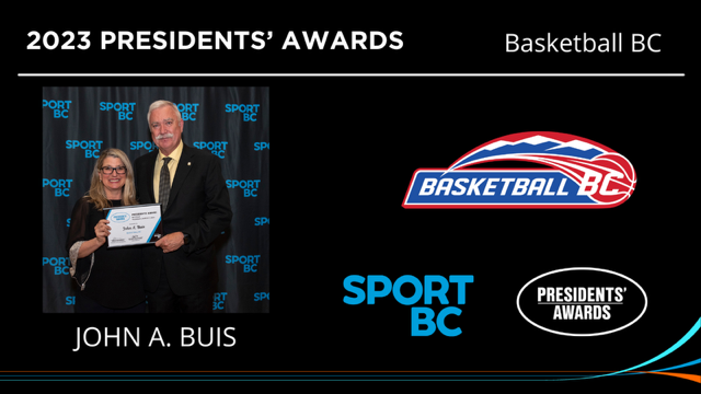 John A. Buis Sport BC President’s Award